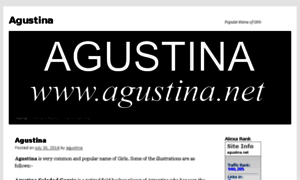 Agustina.net thumbnail