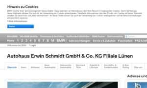 Ah-erwin-schmidt.bmw.de thumbnail