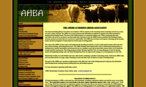 Ahba-herding.org thumbnail