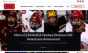 Ahcahockey.com thumbnail