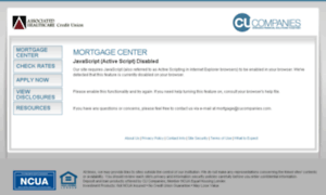 Ahcu-cucompanies.mortgagewebcenter.com thumbnail