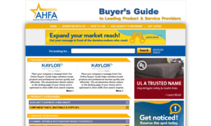 Ahfa.industry-guide.com thumbnail