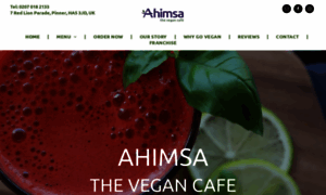 Ahimsathevegancafe.com thumbnail