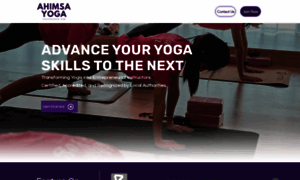 Ahimsayogaacademy.com thumbnail