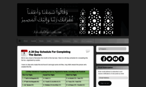 Ahlalhadeeth.wordpress.com thumbnail