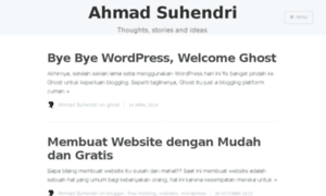 Ahmadsuhendri.com thumbnail