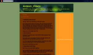 Ahmadsyafii.blogspot.com thumbnail