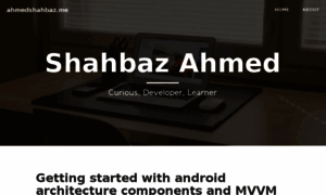 Ahmedshahbaz.me thumbnail