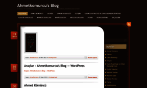 Ahmetkomurcu.wordpress.com thumbnail