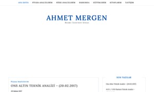 Ahmetmergen.com thumbnail