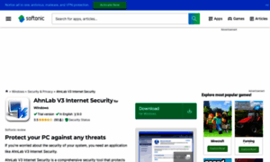 Ahnlab-v3-internet-security.en.softonic.com thumbnail