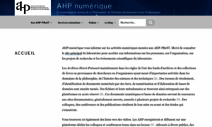 Ahp-numerique.fr thumbnail