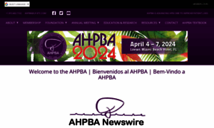 Ahpba.org thumbnail