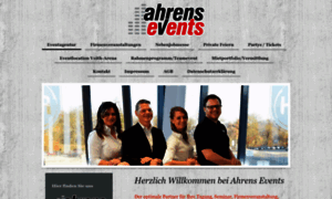 Ahrens-events.de thumbnail