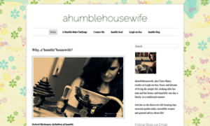 Ahumblehousewife.wordpress.com thumbnail
