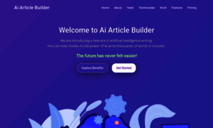 Aiarticlebuilder.com thumbnail