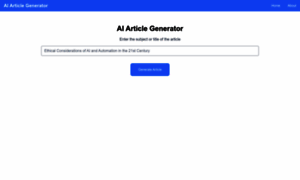 Aiarticlegenerator.org thumbnail