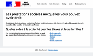 Aide-finance.fr thumbnail