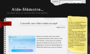 Aide-memoire.info thumbnail