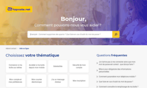 Aide.laposte.net thumbnail