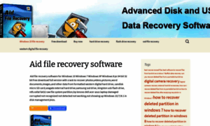 Aidfilerecovery.com thumbnail