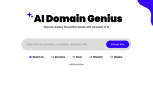 Aidomaingenius.com thumbnail