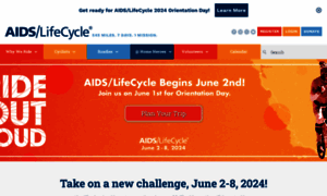 Aidslifecycle.org thumbnail