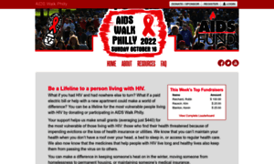 Aidswalkphilly.org thumbnail