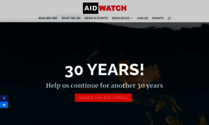 Aidwatch.org.au thumbnail