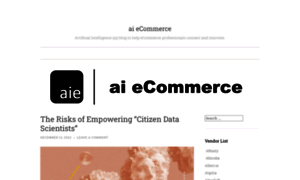 Aiecommerce.com thumbnail