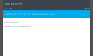 Aiforearth.portal.azure-api.net thumbnail