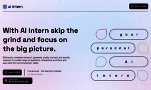 Aiintern.io thumbnail