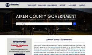 Aikencountysc.gov thumbnail