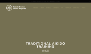 Aikidocenterla.com thumbnail