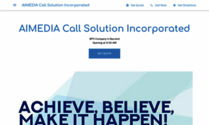 Aimedia-call-solution-incorporated.business.site thumbnail