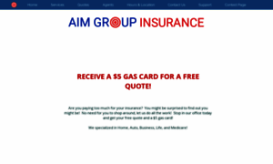 Aimgroupinsurance.com thumbnail