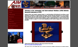 Aimlab.wpi.edu thumbnail