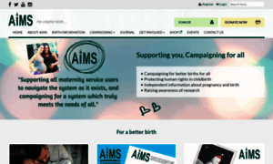 Aims.org.uk thumbnail