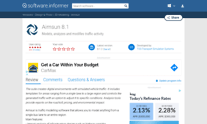 Aimsun.software.informer.com thumbnail