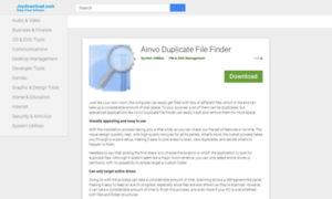 Ainvo-duplicate-file-finder.joydownload.com thumbnail