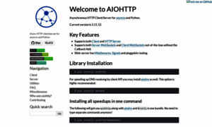 Aiohttp.readthedocs.org thumbnail