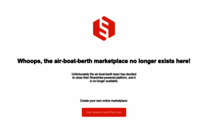 Air-boat-berth.sharetribe.com thumbnail