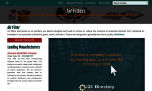 Air-filters.org thumbnail
