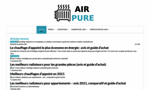 Air-pure.fr thumbnail