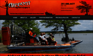 Airboatadventures.net thumbnail