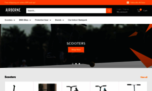 Airbornescooters.ca thumbnail