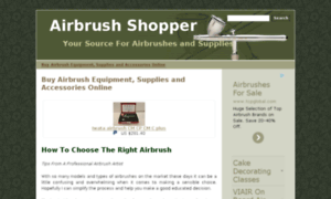 Airbrushshopper.com thumbnail