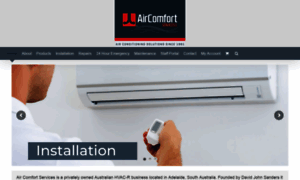 Aircomfortservices.com.au thumbnail