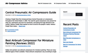 Aircompressoradvice.com thumbnail