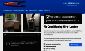 Aircon-hire.co.uk thumbnail